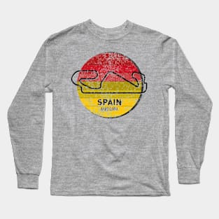 Barcelona Spain Track Long Sleeve T-Shirt